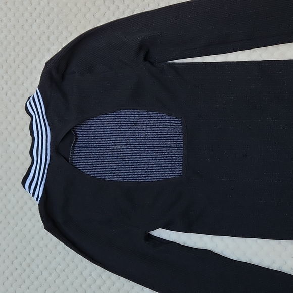 **HP**Nwot Free People Movement Ribbed Longsleeve Open Back Bodysuit - Picture 9 of 14